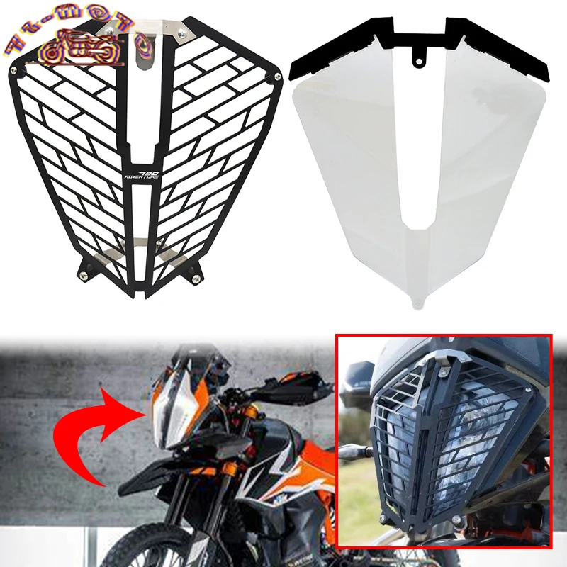 

Motorcycle Accessories Headlight Grille Cover Front Lamp Protective Cover Fit For KTM790 Adventure R KTM 790 ADV S 2019-2020