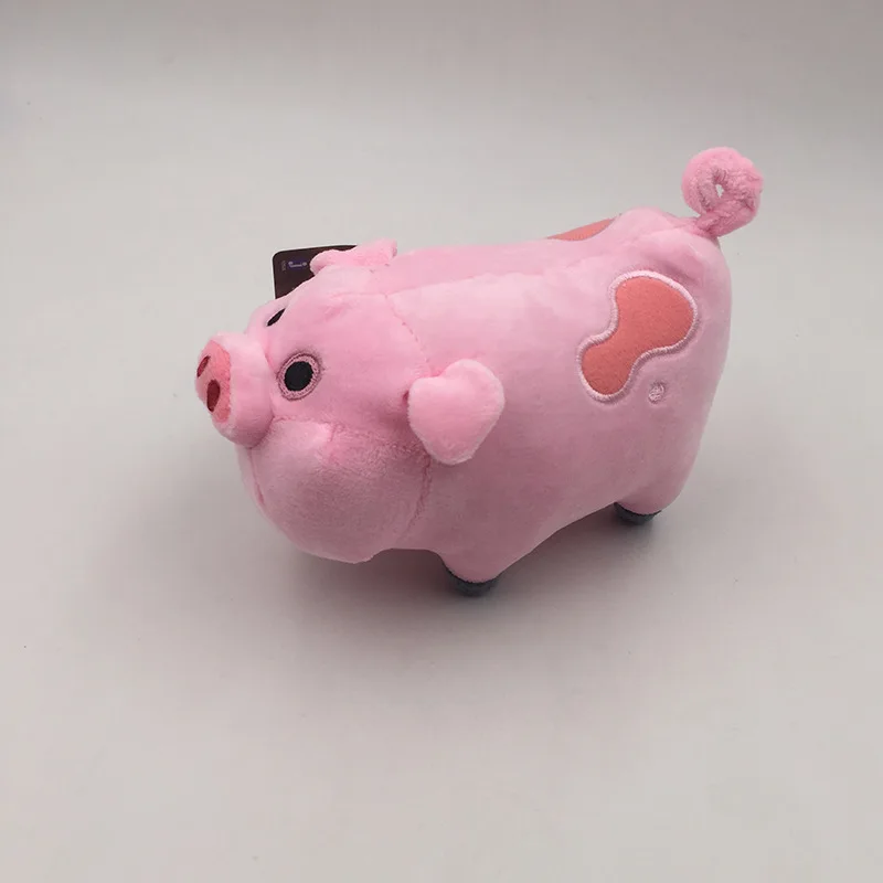 18cm Anime Gravity Falls Waddles Pink Pig Kawaii Animals Toy Doll Kids Birthday Christmas Gifts