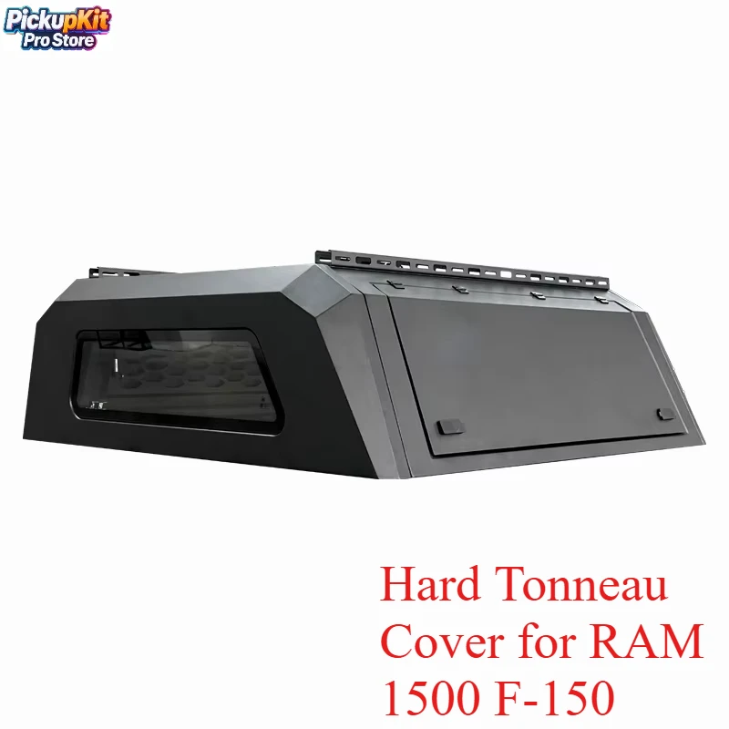 

Алюминиевый складной жесткий чехол-тонно для RAM 1500 F-150, 5,8 футов, водонепроницаемый запираемый чехол для грузовика