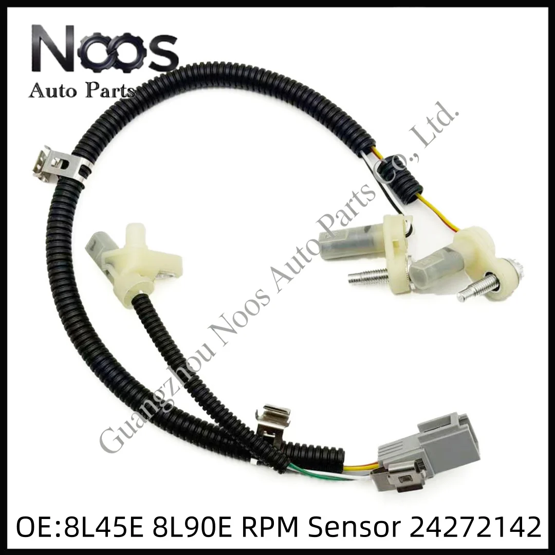 8L45, 8L45E, 8L90, 8L90E Automatic Transmission Input/Output Speed Sensor Harness 24272142, for Cadillac CT4 and CT5
