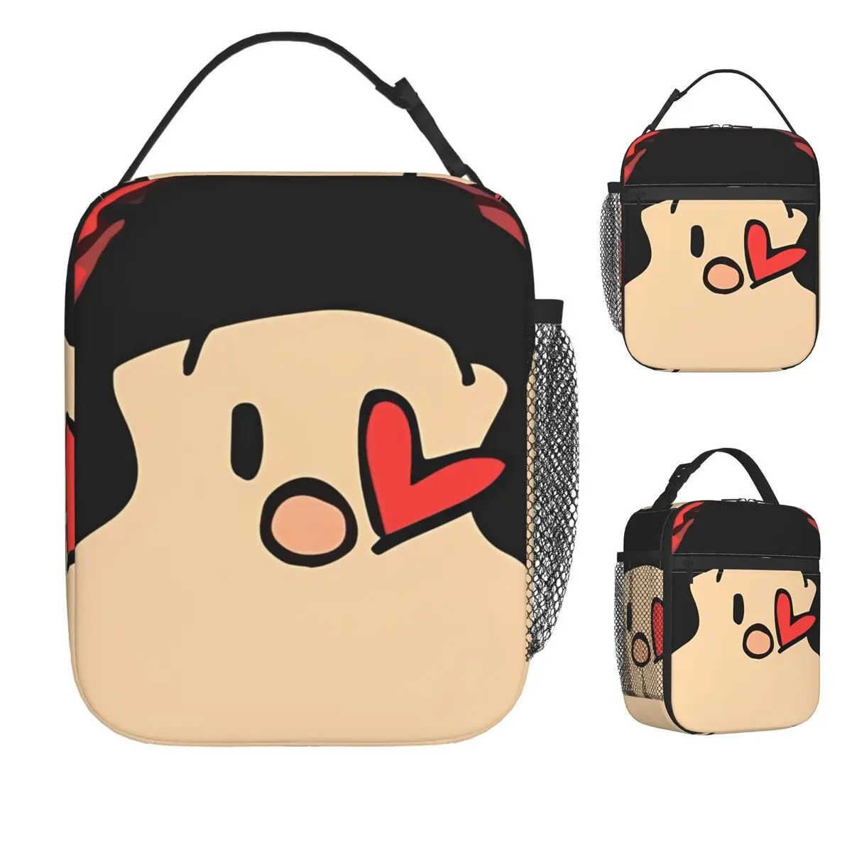 

Mafalda Comic Cartoon Kawaii Lunch Bag Leisure Lunch Box For Unisex Outdoor Picnic Portable Cooler Bag Thermal Tote Handbags