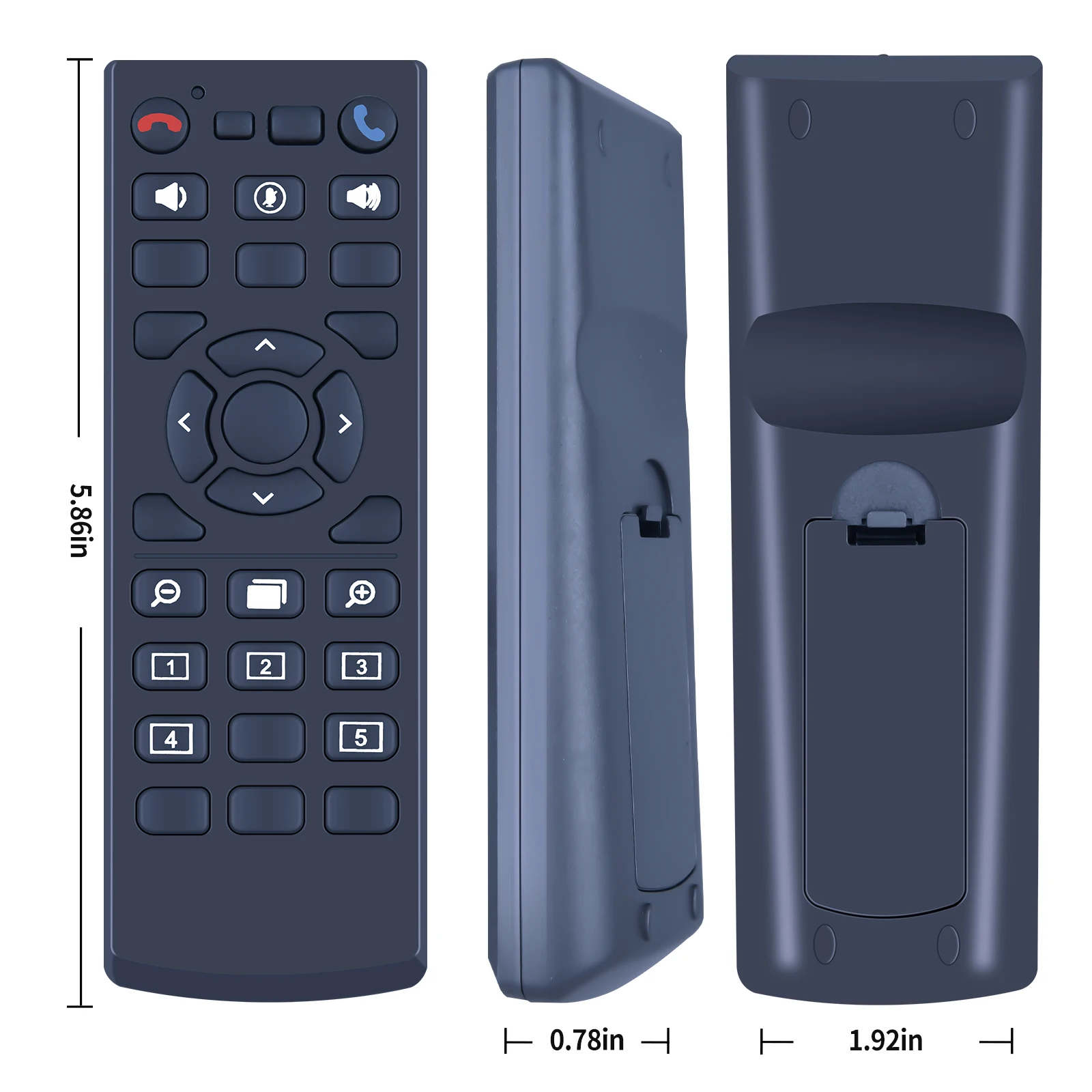 جهاز تحكم عن بعد بديل جديد لـ Logitech 993- 001142   كاميرا ويب للمؤتمرات الجماعية CC3000 CC3500E