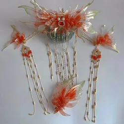 Festival Mermaid Ancient Style Hair Accessories Hanfu Princess Headwear for Women