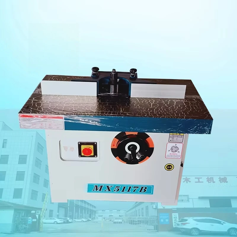 Wood milling machine fixed shaft single sliding table inclined woodworking spindle forming machine
