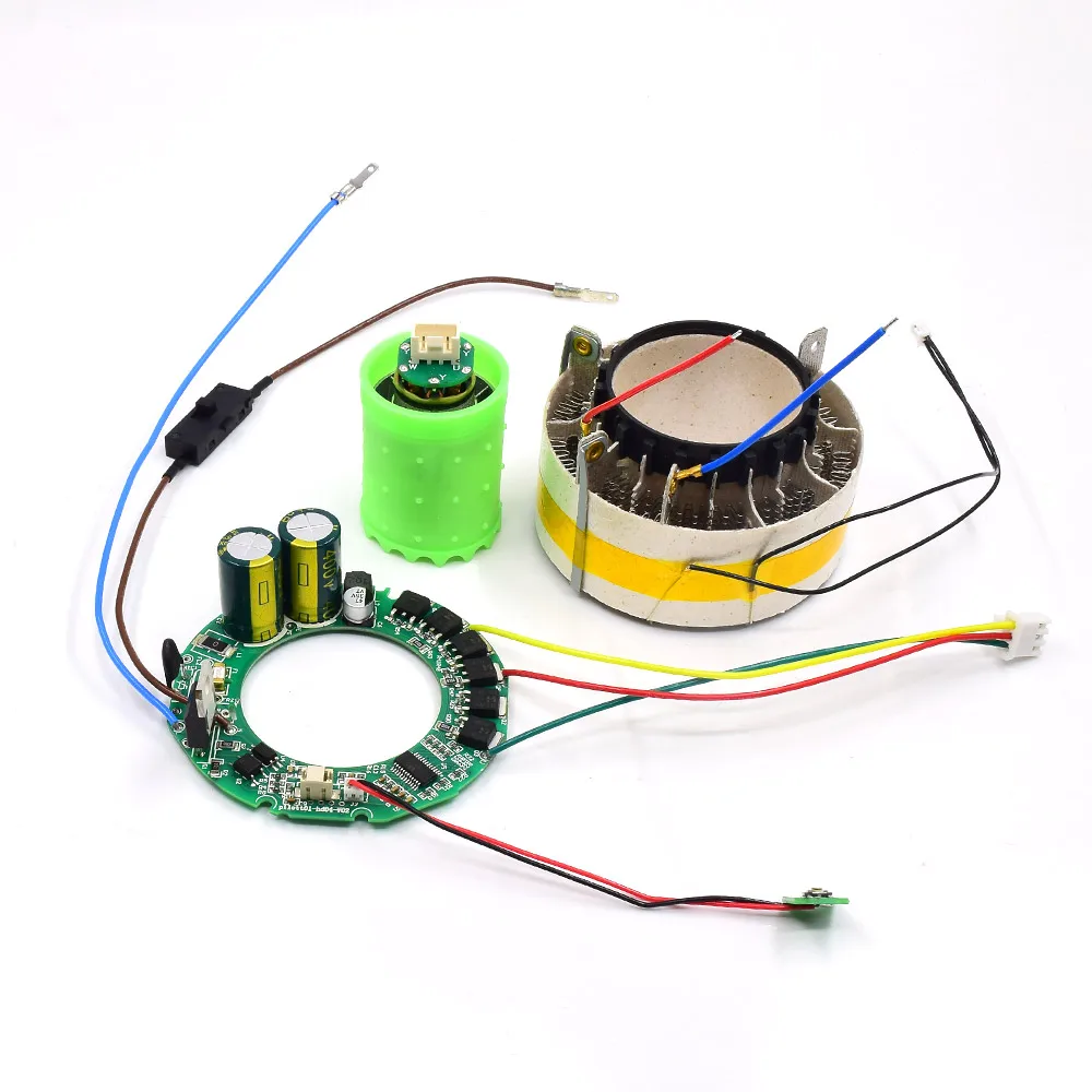 AC220V BLDC Three-phase 105,000 RPM Ultra High-speed Brushless Motor 3 Stage Driver Electric Engine For Dyson Hair Drier