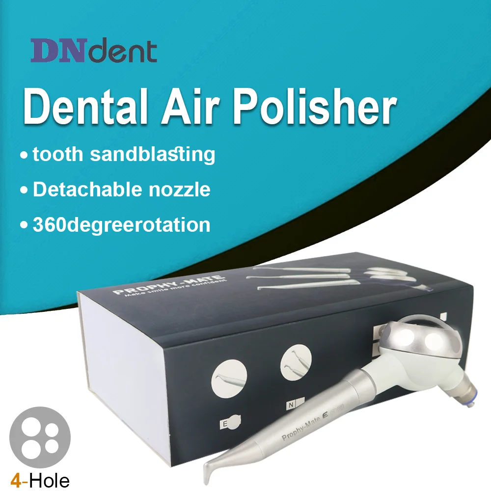 Dental Air Flow Teeth Polishing Polisher Handpiece Hygiene Prophy Jet dentistry tools 4hole quick connect