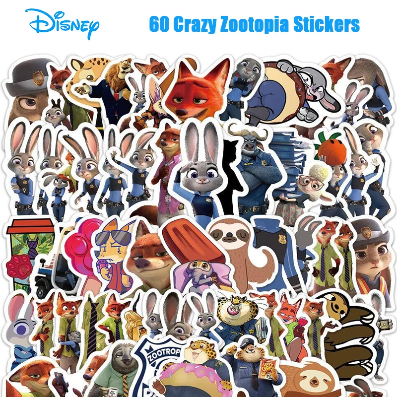 جديد ديزني Zootopia سلسلة صندوق أعمى جودي نيك الفينيل أفخم شخصية كرتونية قلادة ألعاب عصرية صندوق هدية عيد الميلاد! !