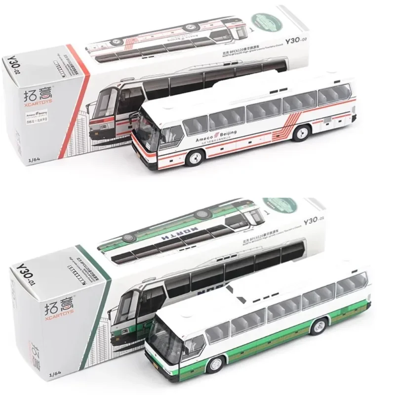 XCARTOYS 1/64 Diecast alloy static model North BFC6120 Luxury RV Ameco Children's Collection Display toys for children's gifts.