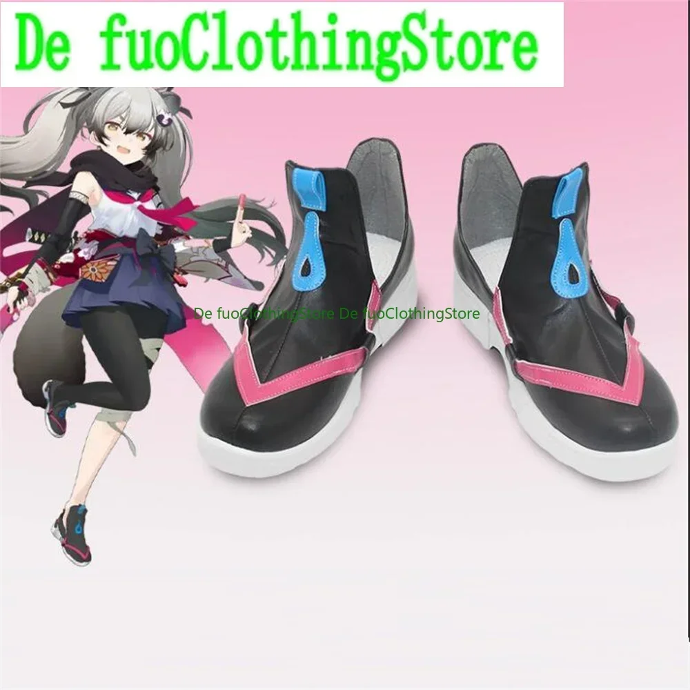 

Chidori Michiru Blue Archive Cosplay Shoes Boots Game Anime Halloween Christmas DefuoClothing Shoes Store