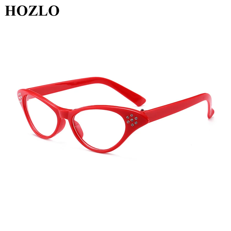 

New Fashion Women Cat Eye Myopia Glasses Female Diamond Frame Nearsighted Spectacle Girls Shortsighted Eyeglasses -0.5~-6.0