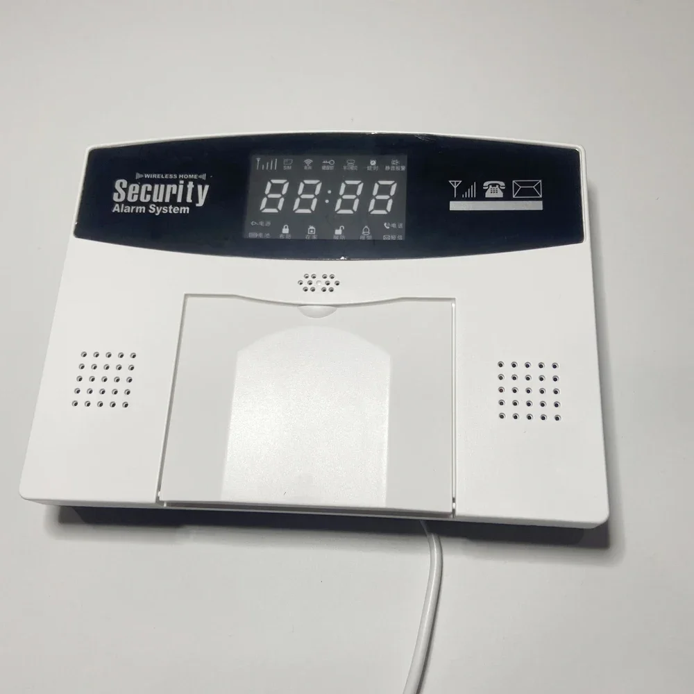 Home Security 2G/4G GSM Alarm System Color Screen Support 2.4G WiFi Tuya APP Control Smart PIR Motion Detector Door Open Alarm