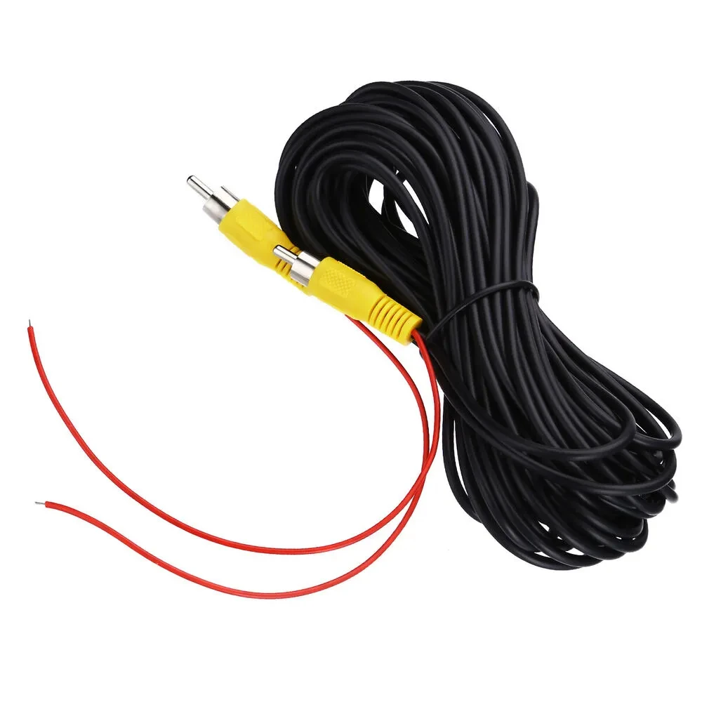 Câble d'extension vidéo RCA pour voiture, caméra de recul HD, câble de détection, 10m