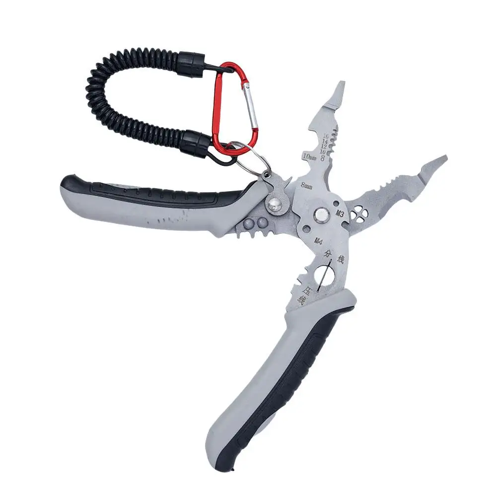 Multi Functional Peeler Pliers  Professional Elbow Peeling Tool  Electrician Pliers  Cutting  Stripper For Stripping Cables