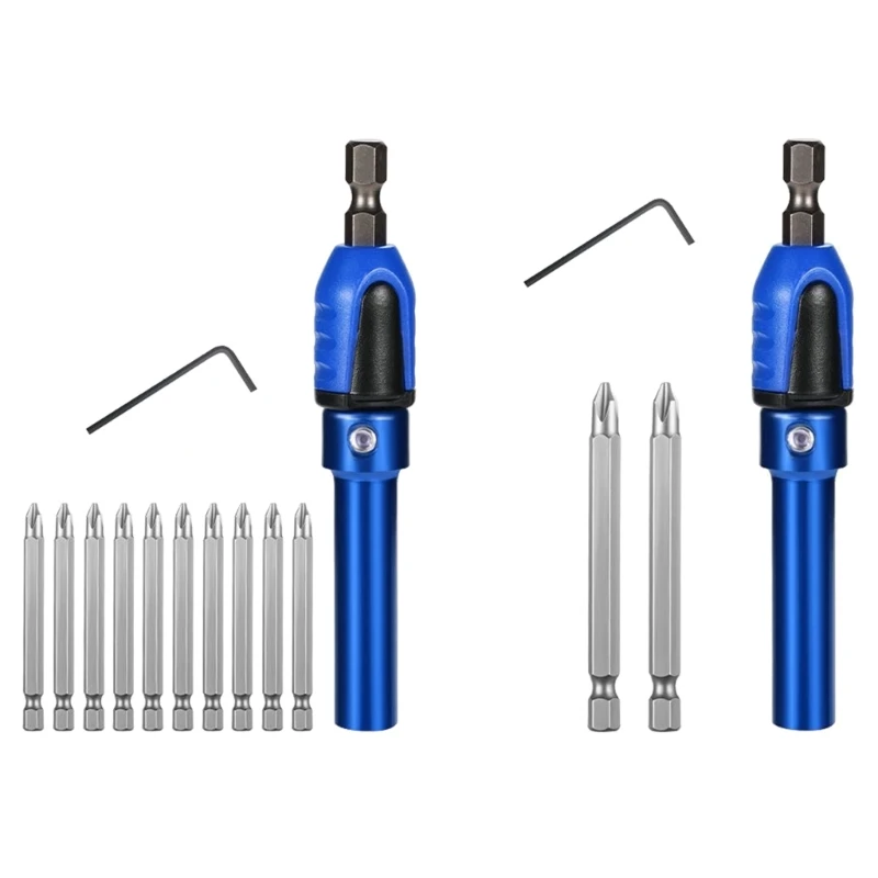 

3-In-1 Connecting Rod Quick Installation Sleeve Multifunction Powerful Safety Screwing Sockets Woodworking Tool