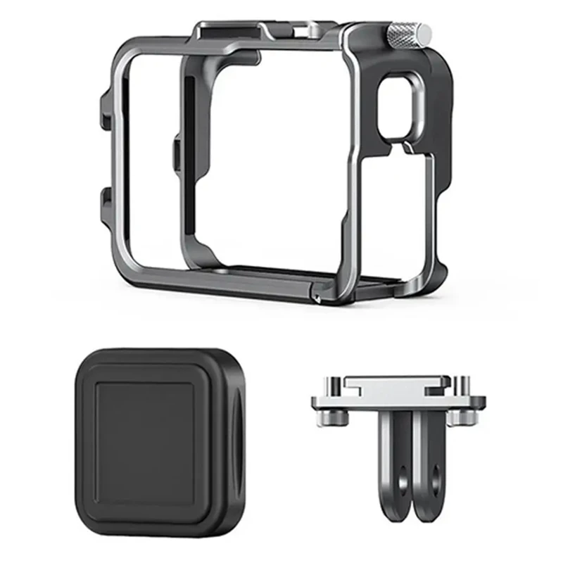 Action Camera Protective Case Frame Cage And Quick Release Case Mount Adapter For Insta360 Ace / Insta360 Ace Pro