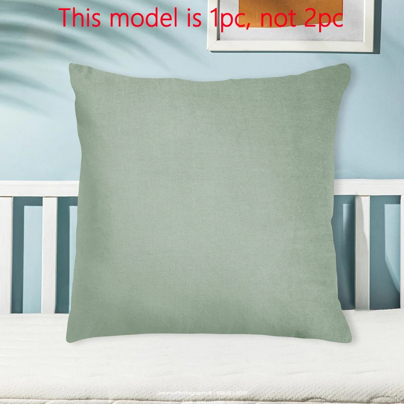 1 Piece Of Matte Solid Color Pillowcase, Bedroom Zipper Sealed Soft Pillowcase, Bedding