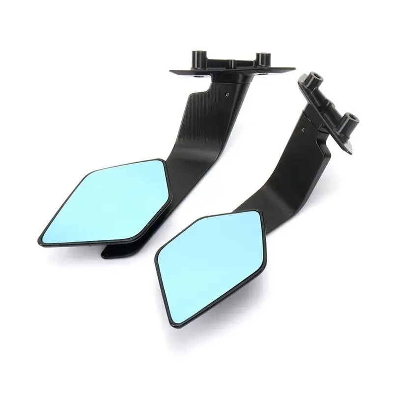 

For T-Max 560 Tech Max Stealth Winglets Side Mirror With Wind Deflector Motorcycle Rearview Mirror 2022-2024