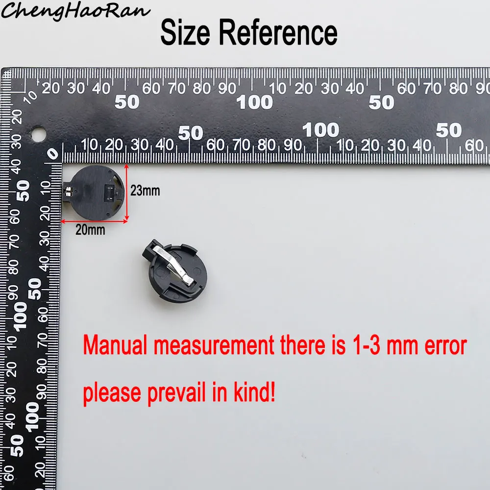 10 szt. CR2025 CR2032 CR2450 łatka na bateria moneta gniazdo baterii pojemnik do przechowywania przycisk 3V SMT uchwyt baterii zastępują części