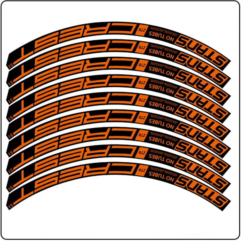 Stickers for Bike MTB Rim Sticker Road Wheel Decals width 20mm 24\