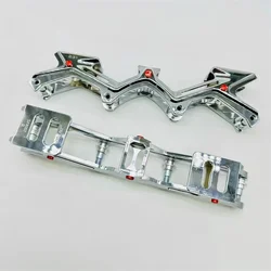 Professional FSK Inline Skates Base for SEBA CB 219 231 243 Rockered Roller Skating Frame Banana Chasiss Rock Type 231mm 243mm