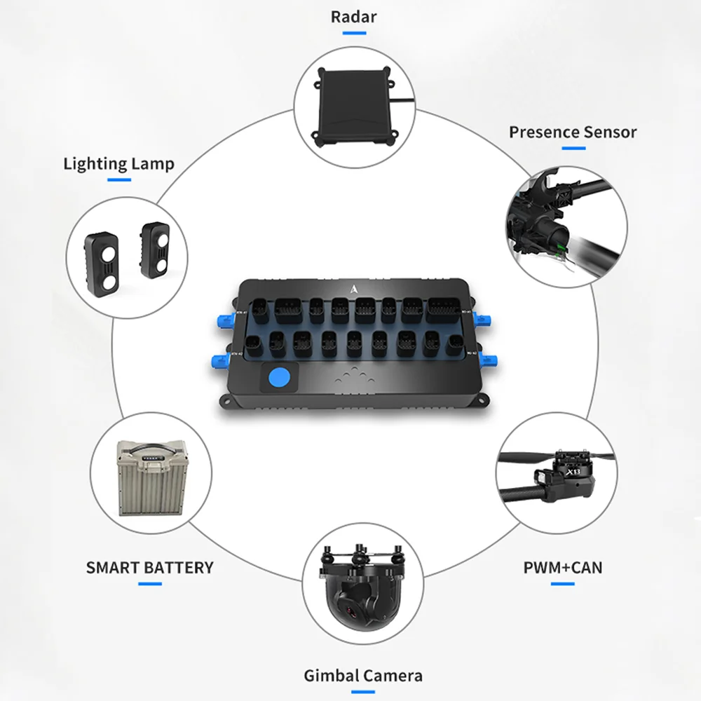 Sistema de control de vuelo integrado original VK V9P-AG Construcción duradera de plástico y metal