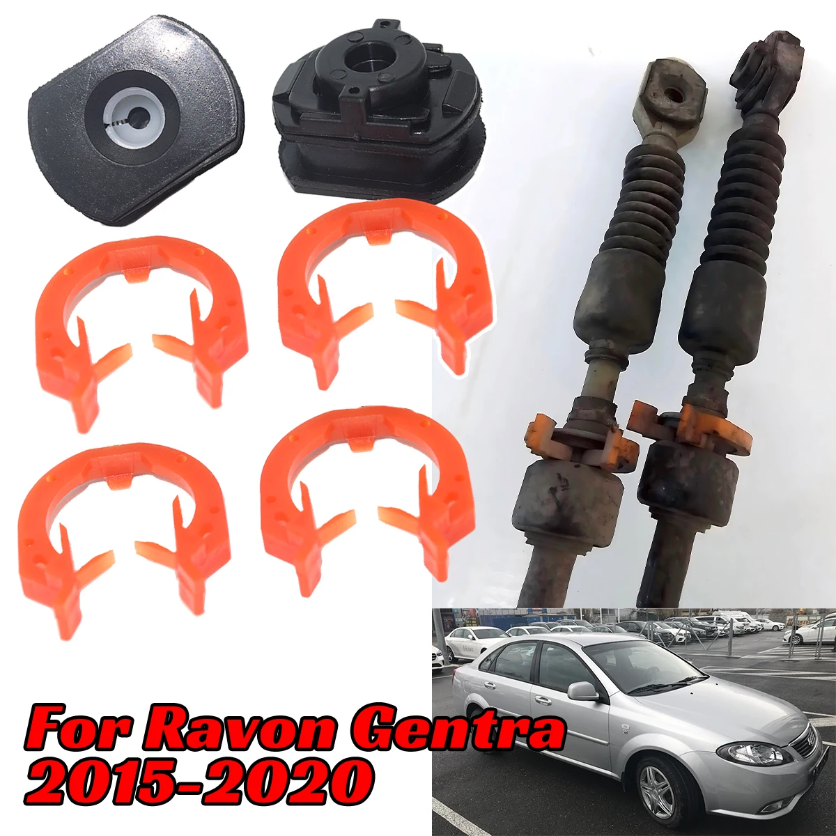 

6Pcs Gear Linkage Cable Shift Lever Connec Collect Selector Clip Fixing For Ravon Gentra 2015-2020 Holden Epica Viva Suzuki Reno