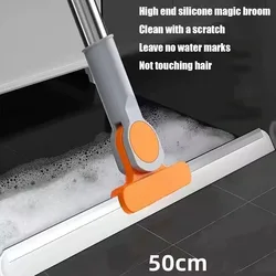 Silicone Scraper Broom Magic Wiper High Place Glass Wiper Floor Mop Household Bathroom Sweeping Water Silicone Scraper Broom Ma