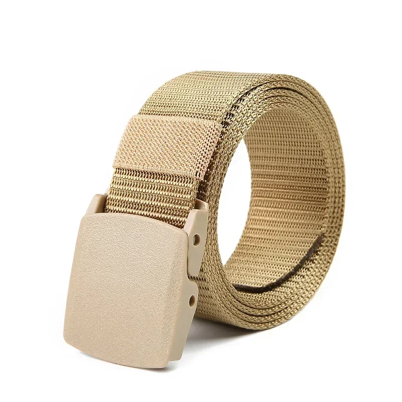 Men's Automatic Buckle Nylon Belt Outdoor Canvas Belt High Quality