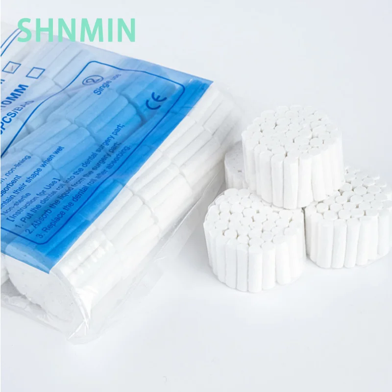 Dental Cotton Roll Surgical Cotton Rolls 100%Cotton High absorbent Dentist material Teeth Whitening Product