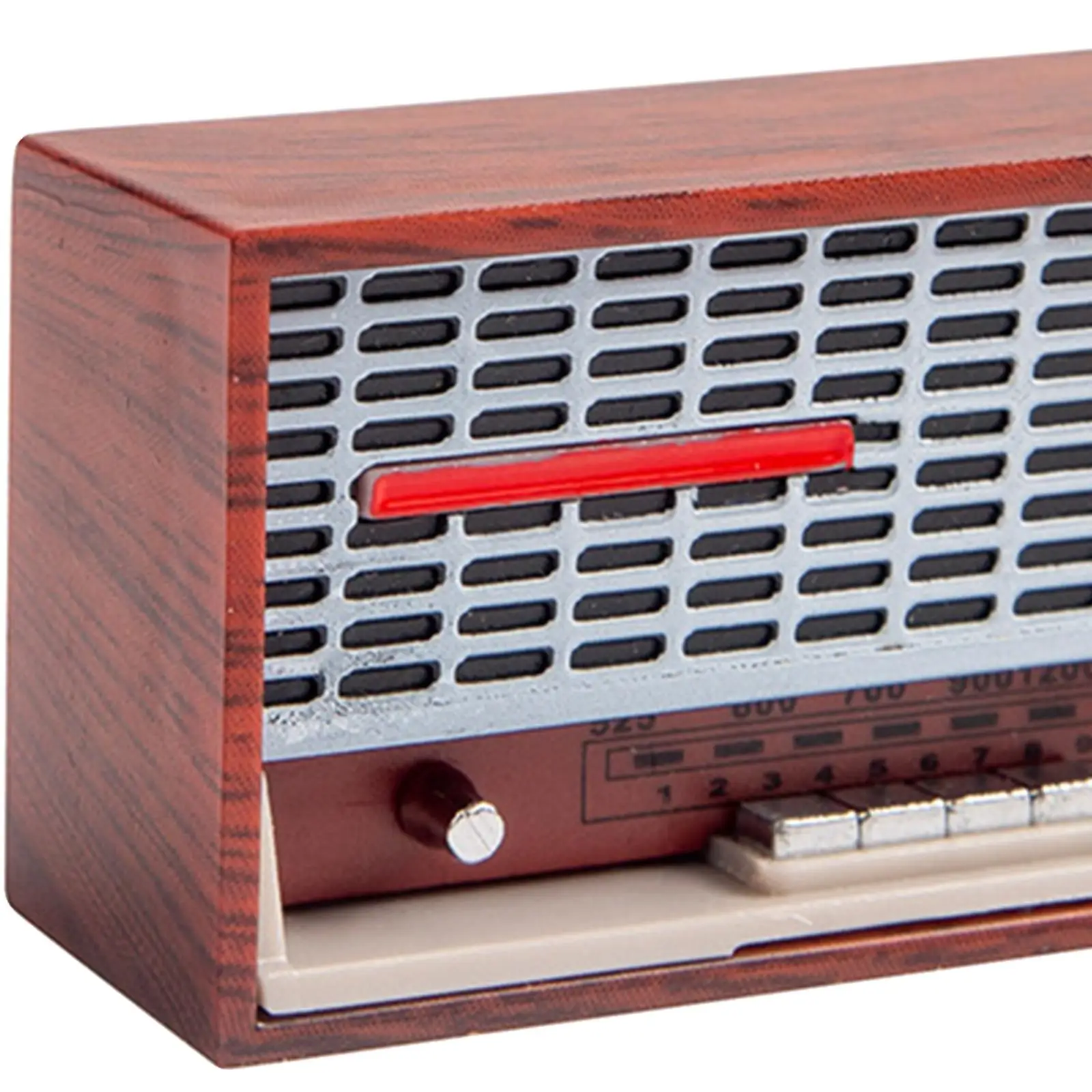 Vintage grammofoonfonograaf: klassieke muziekspeler voor poppenhuisdecor