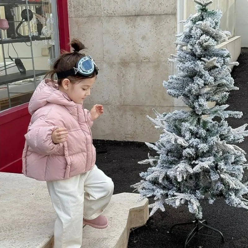 معطف شتوي دافئ سميك للغاية بتصميم كوري جديد للفتيات لعام 2025 #6