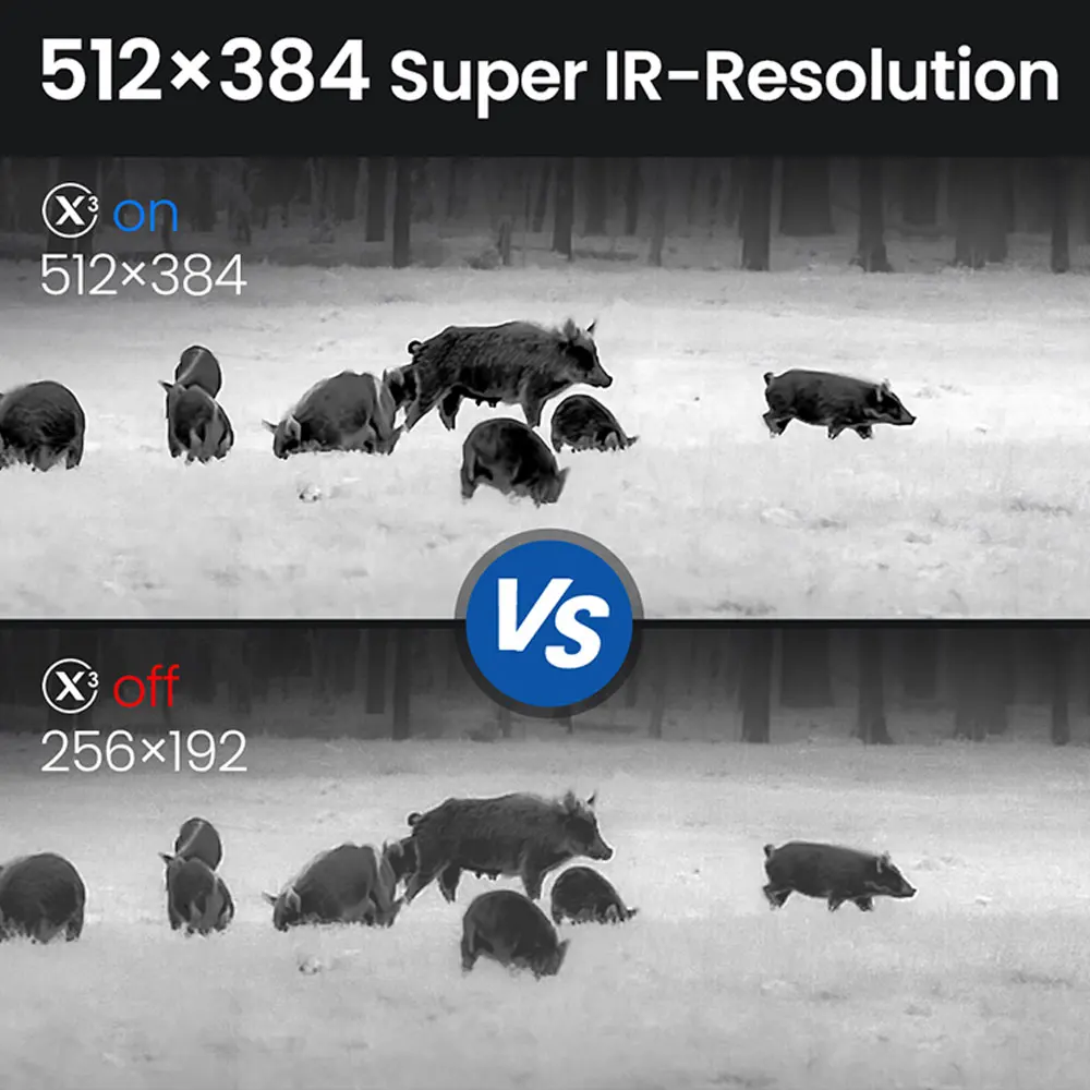 INFIRAY Thermal Master T2 MAX imageur thermique Vision nocturne caméra thermique infrarouge Distance de 1579M pour réparation Inspection Huntin