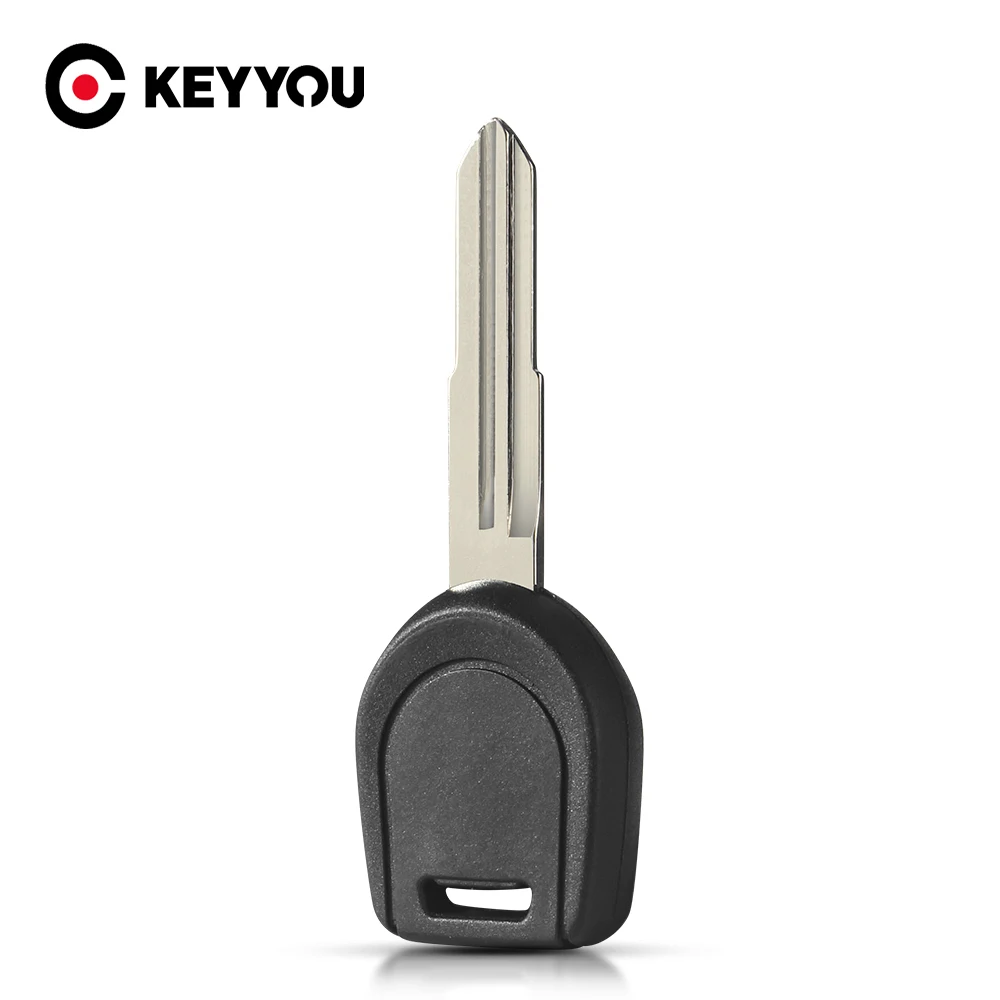 KEYYOU Transponder Key Shell fit for MITSUBISHI Colt Lancer Mirage Remote Key No Chip