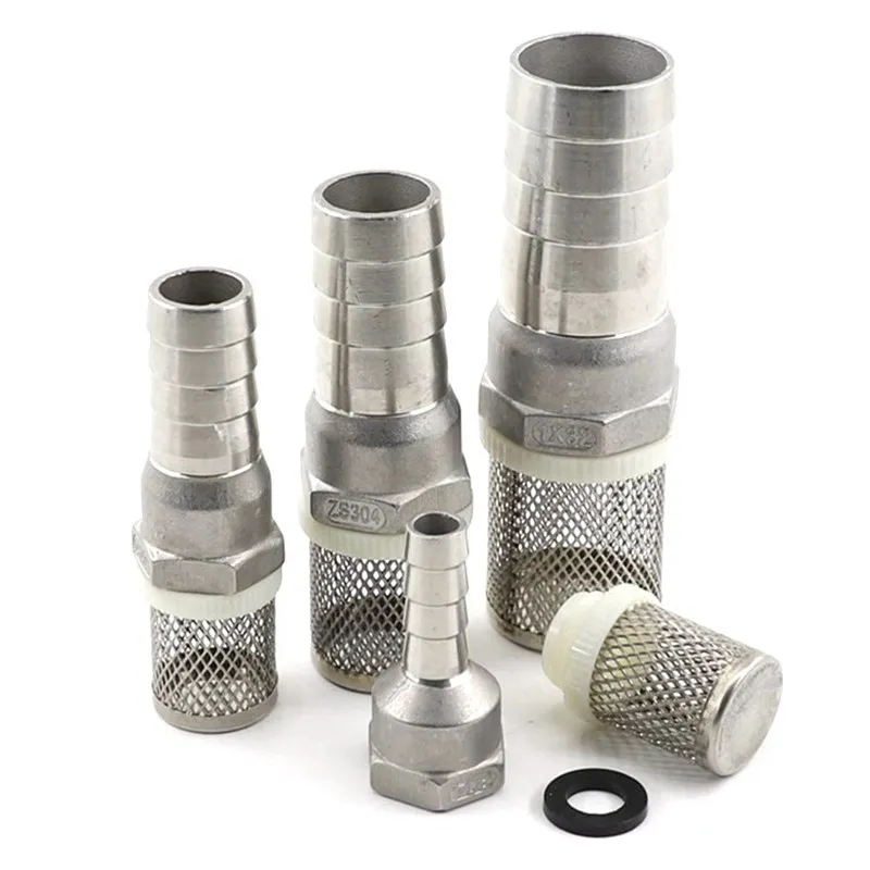 

Фильтры для шланга, сетчатый фильтр из нержавеющей стали для автомойки и орошения сада, 1-20 шт., 8-32 мм