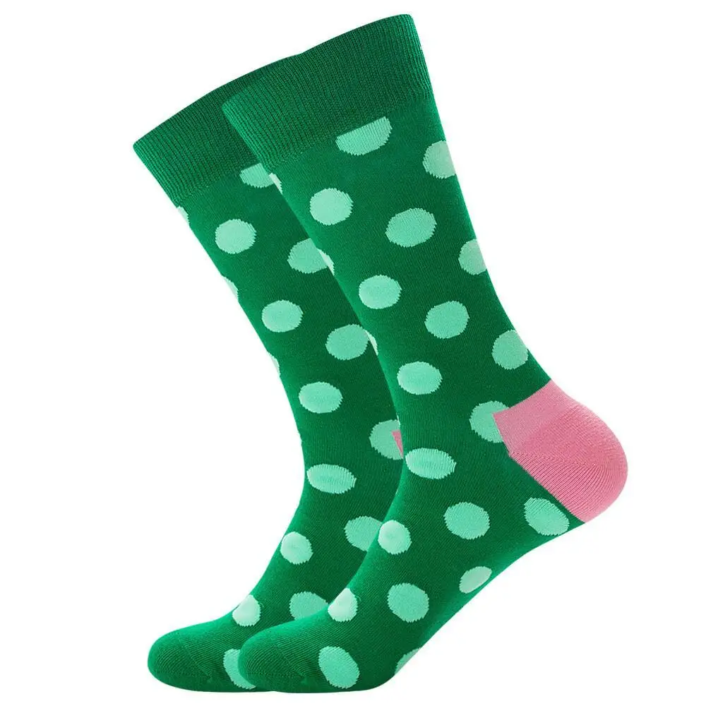 Socks Autumn Trend Brand Polka Dot Amazon Twelve Hues Men Street Hip Hop Fashion Hosiery Wholesale Price