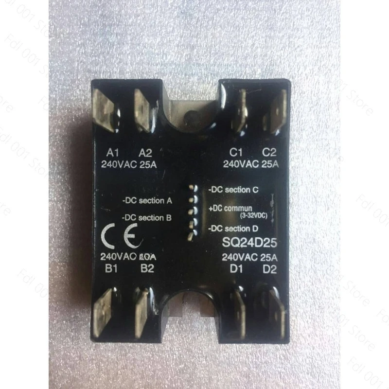 1 Pcs  Celduc 4-pole Solid State Relay SCQ842060、TD2420Q  Real Object