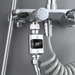 Electricity LED Display Water Shower Thermometer Bathroom Faucets Water Temperature Monitor Energy Smart Home Meter Thermometer