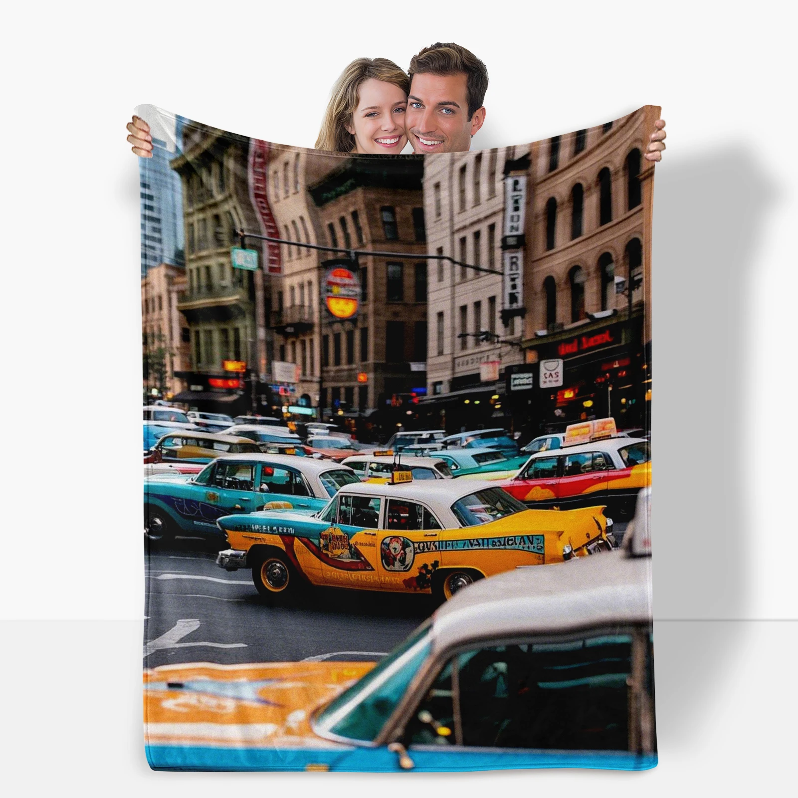 Inspired By American Urban Street Scenes This Blanket Merges City Vibes With Modern Comfort For Loved Ones