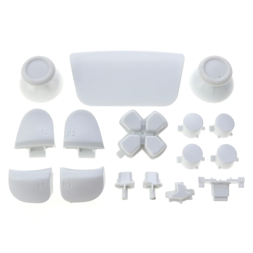 1 Set Full Button Kit For PS5 V2 2.0 BDM-020 Controller Gamepad Joysticks Cap D-pad R1 L1 R2 L2 Direction Key AB XY Buttons