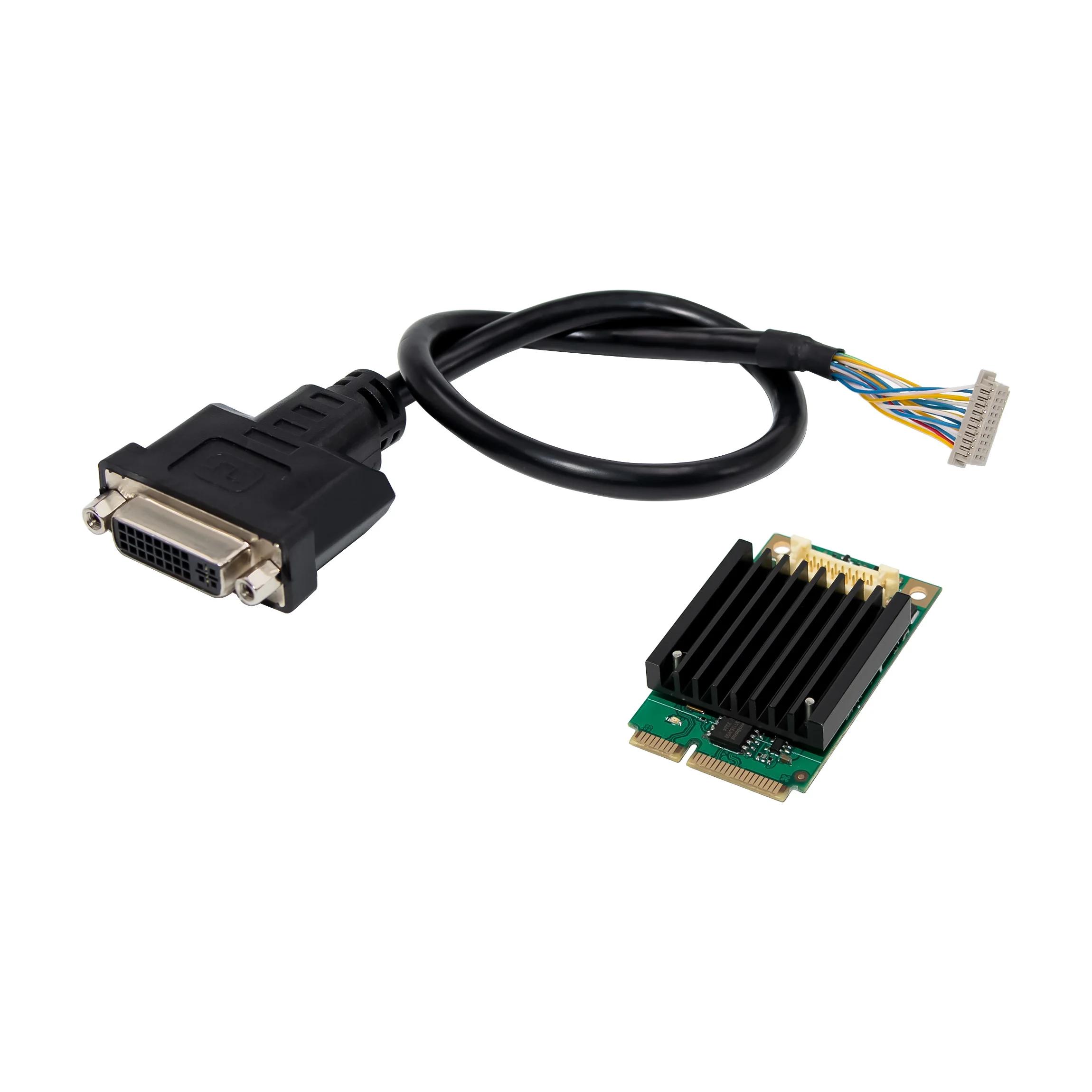 SUNWEIT ST422 MiniPCIE SM768 DVI-D High Definition Graphics Card High Speed