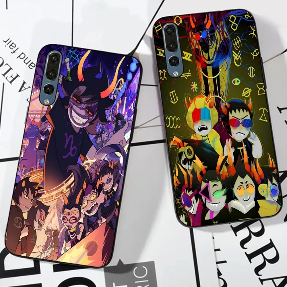 H-Homestuck T-Trolls Phone Case For Huawei P 8 9 10 20 30 40 50 Pro Lite Psmart Honor 10 Lite 70 Mate 20lite