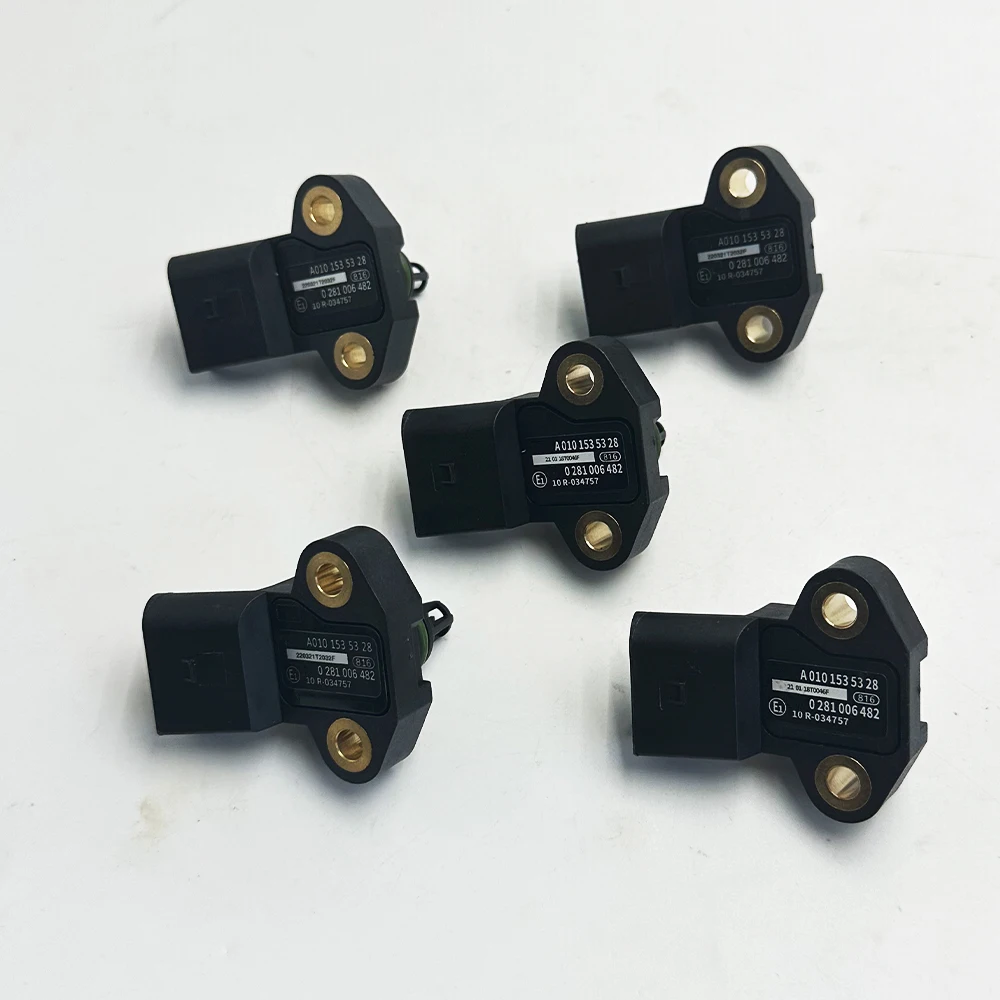 1/5PCS 0281006482 For MERCEDES-BENZZ ACTROS MP2 ATEGO VARIO MAP Manifold Air Pressure Sensor 0281002468 A0041537028 0281006481