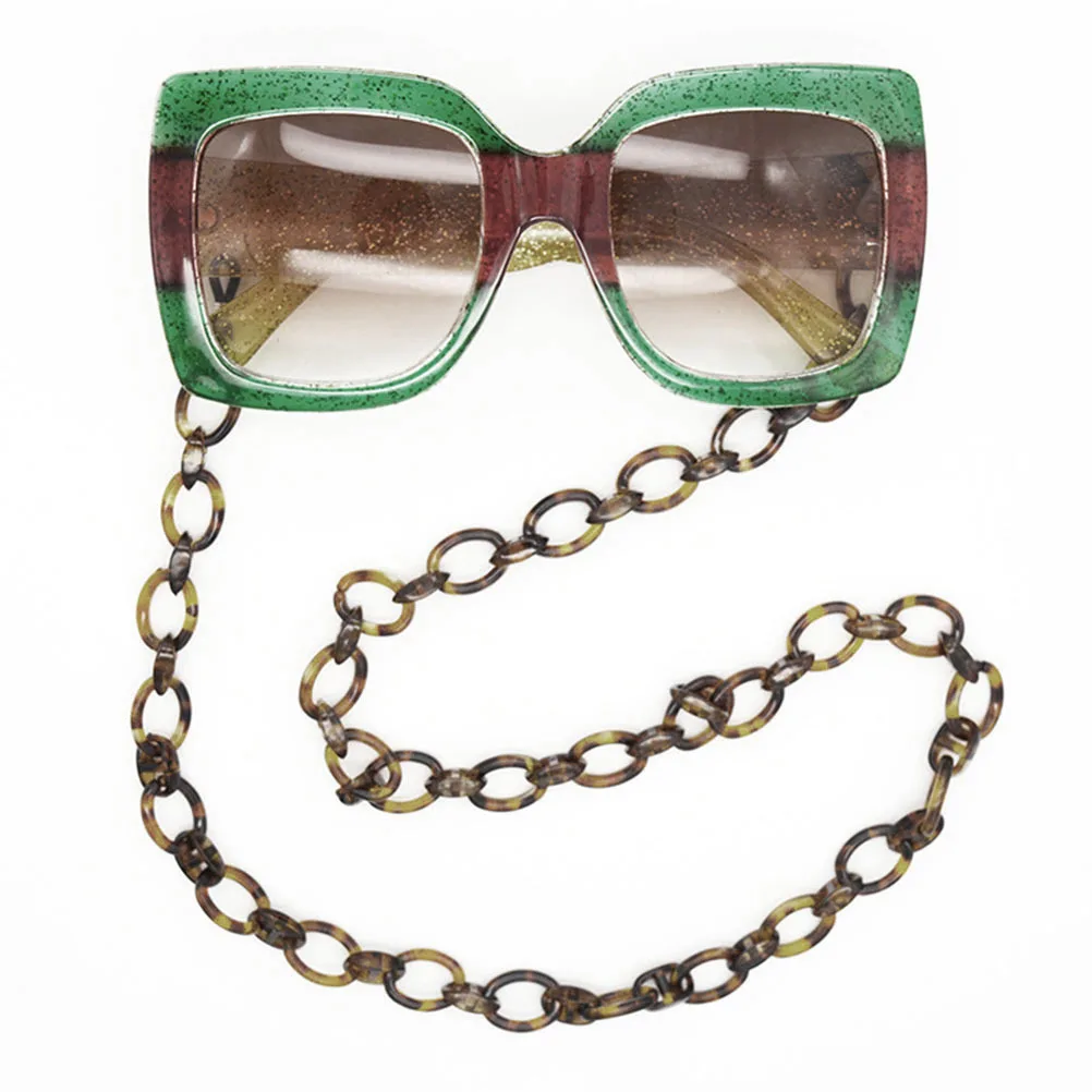 

Acrylic Glasses Chain Mask Lanyard Stylish Face Mask Holder Convenient Anti-Lost Eyeglass Chain Strap Glasses Lanyard