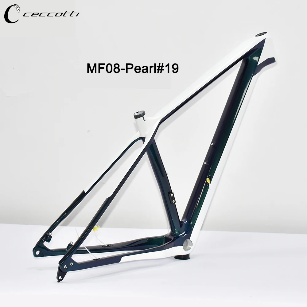 Carbon Mountain Bike Frame, 29 MTB, 12x148 Thru-Axle, 29er BSA73, 1-1/8-1-1/2 Disc Bicycle Frame