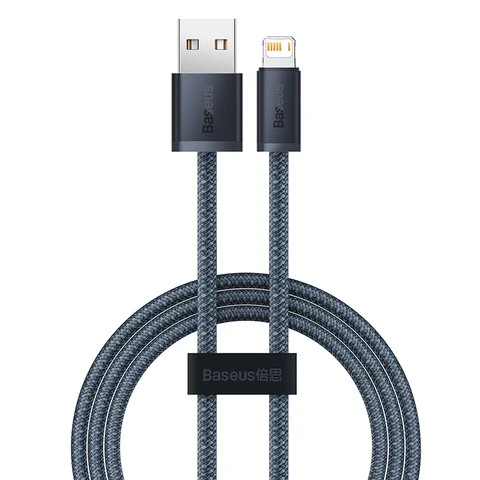 USB-кабель Baseus для iPhone 14 13 Pro Max USB-кабель для быстрой зарядки для iPhone 12 mini pro max Кабель USB 2,4 А для передачи данных