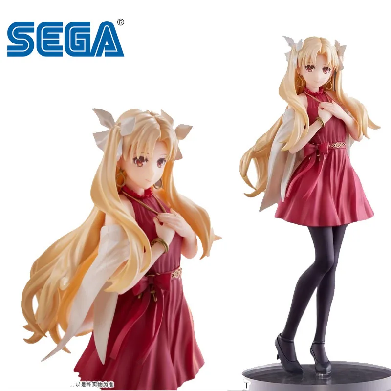 Original SEGA Luminasta Fate FGO Ereshkigal Anime Action Figures Toys for Boys Girls Kids Gift