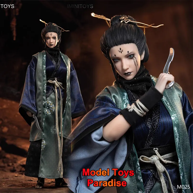 

iminitoys m025 1/6 Collectible Toys Spider Demon Chinese Black Myth: Wukong Series Woman Soldier 12Inch Action Figure Model Gift