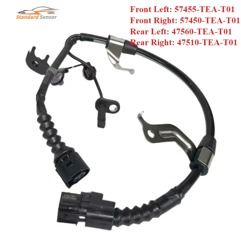 Front Rear Left/Right 47510-TEA-T01 47560-TEA-T01 57450-TEA-T01 57455-TEA-T01 ABS Wheel Speed Sensor For Honda Civic 16-19