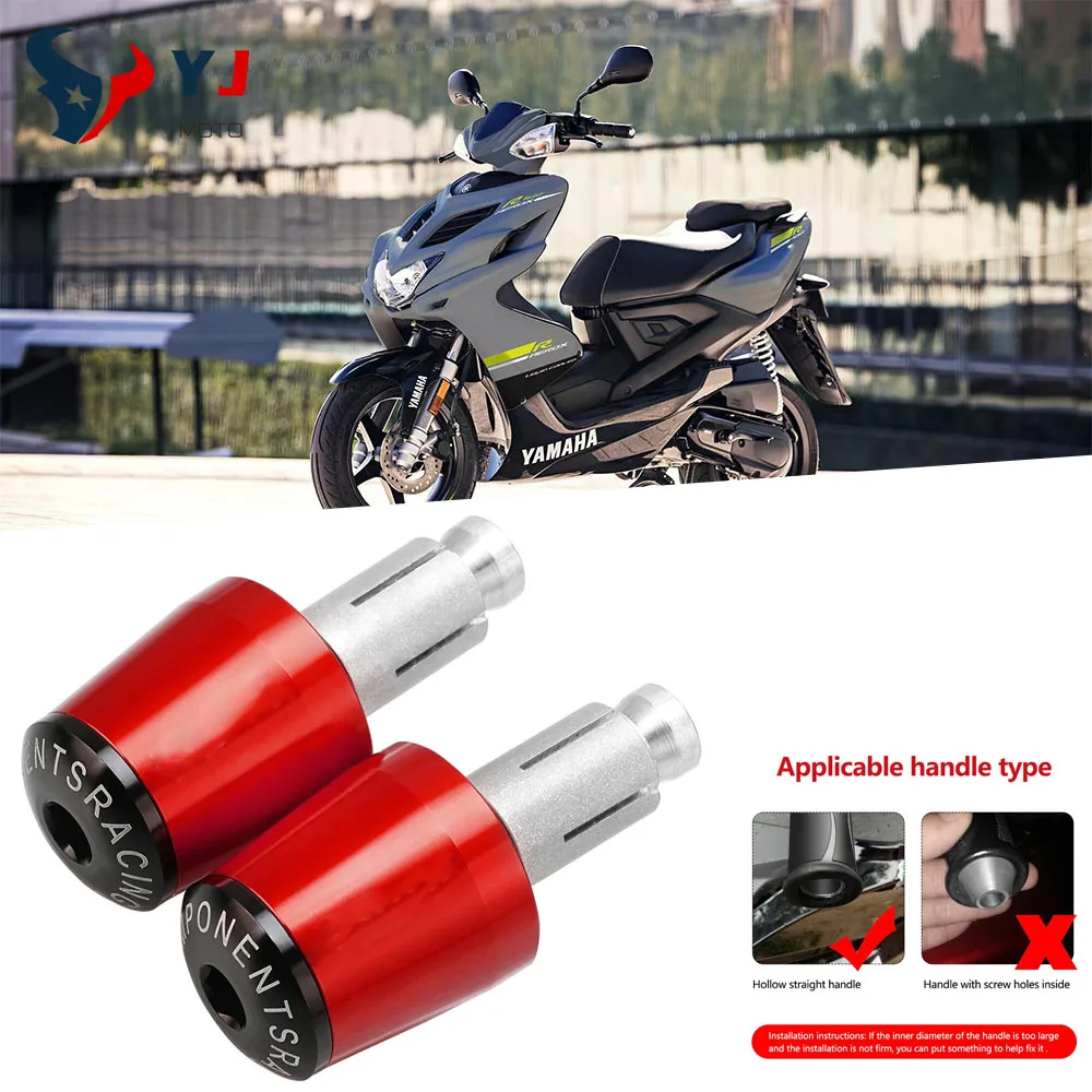 

2025 Новая мотоциклетная ручка с ЧПУ, ручки для руля, заглушки, заглушки для YAMAHA AEROX 125 155 AEROX 155 AEROX 125 Universal