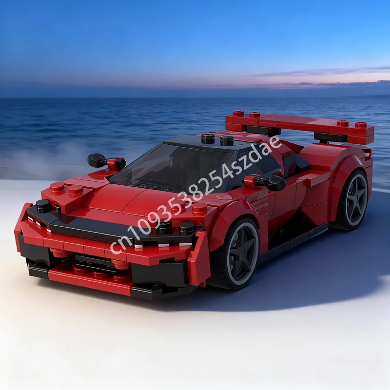 

314 шт. MOC City Champions модель строительные блоки архитектура сборка DIY идея образование Рождественский подарок кирпичные игрушки на день рождения